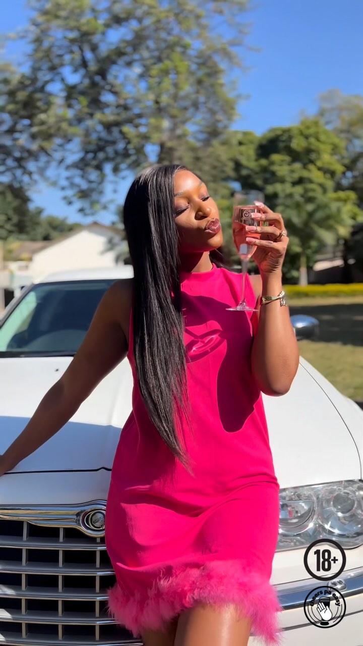 Instagram post by @emmakamau_ for Brutal Fruit. Caption reads: [...] favorite spritzer 

#luxuryspritzer....