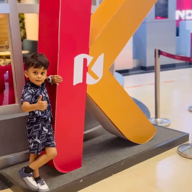 Instagram post by @yuvan_jain13 for KidZania. Caption reads: [...] kids can live out all their dreams-....