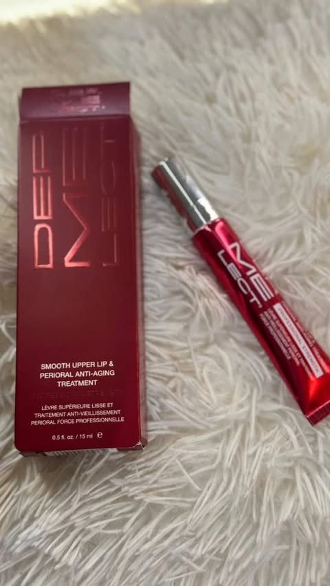 Instagram post by @live_life_lady_nj for Dermelect. Caption reads: [...] & Smoothing Lip Treatment of #dermelect....