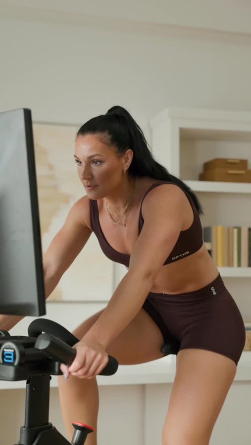 Instagram post by @lexie.adzija for NordicTrack. Caption reads: Preparation is where the difference is....