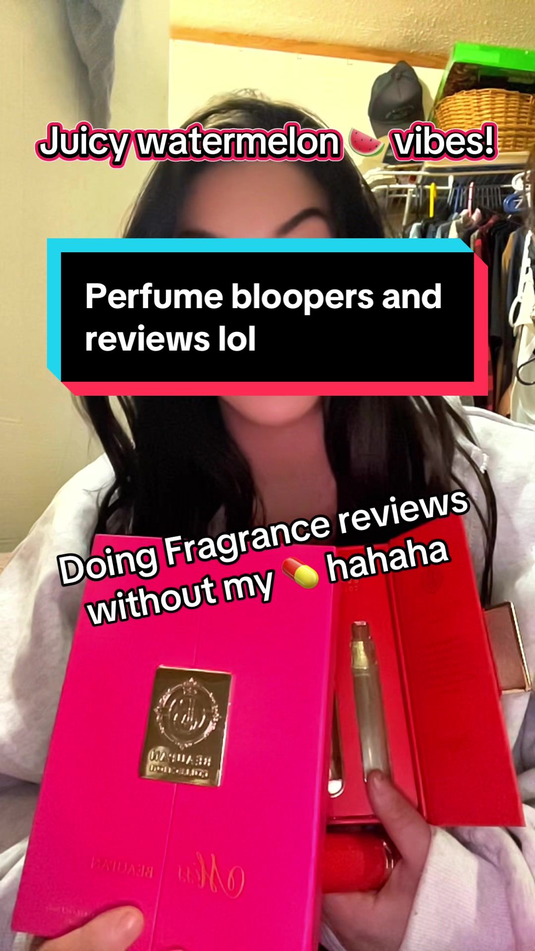 TikTok post by @moodylicious420 for Beaupan USA. Caption reads: @Beaupan #beaupanperfume #fyp #perfumetok #fragtok.