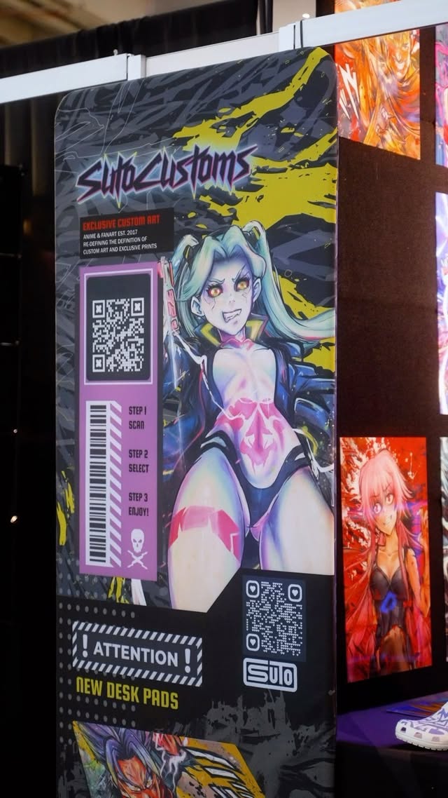 Instagram post by @sutocustoms for V1 Tech. Caption reads: [...] @alpha6paint @copic_official_us @v1tech....