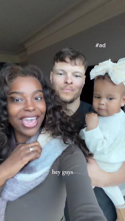 Instagram post by @lifewiththeperas for Hallmark. Caption reads: #ad My mom became a grandmother to two beautiful....