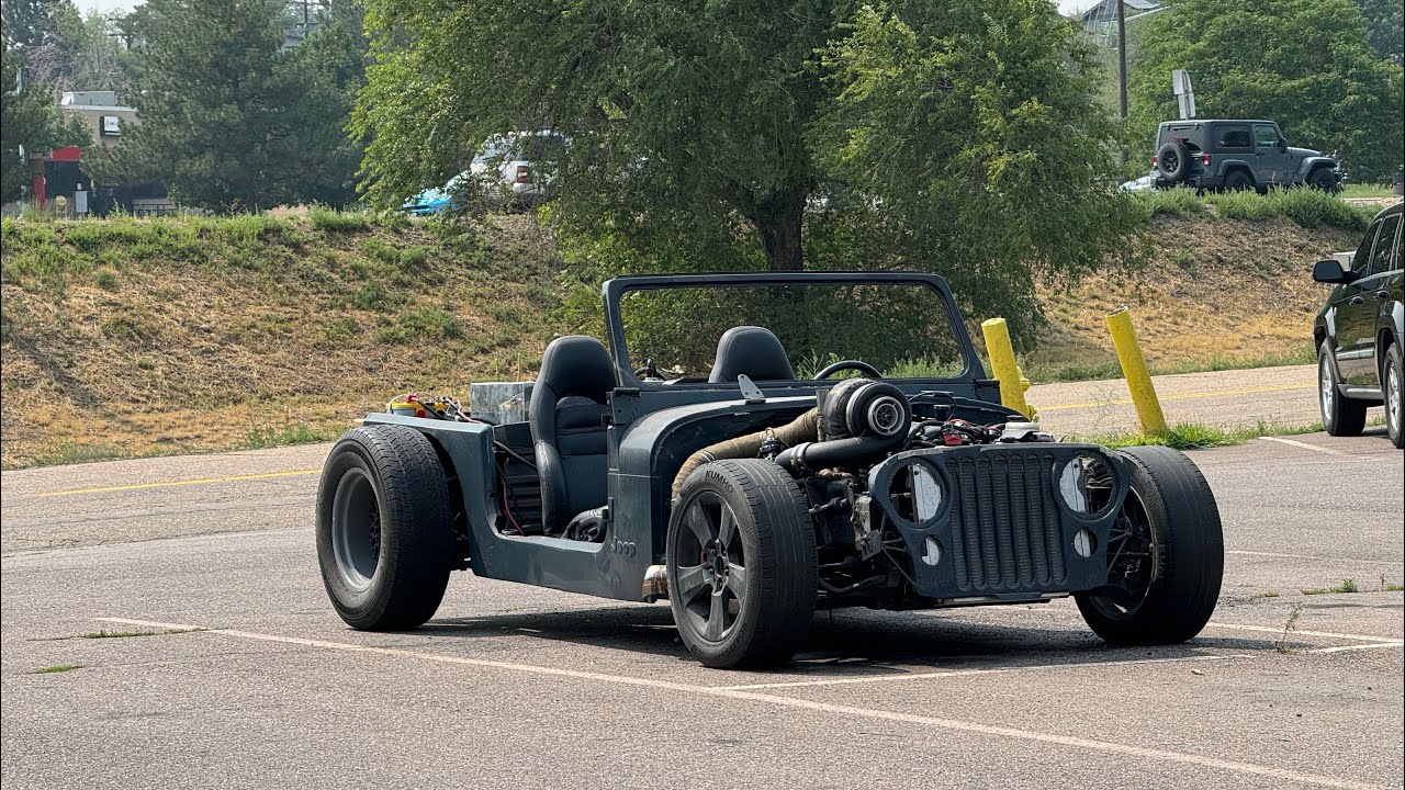 YouTube post by @GARAGEIdiotS for Benchmark Abrasives. Caption reads: Big Fail After Weeks of Hard Work on our Corvette....