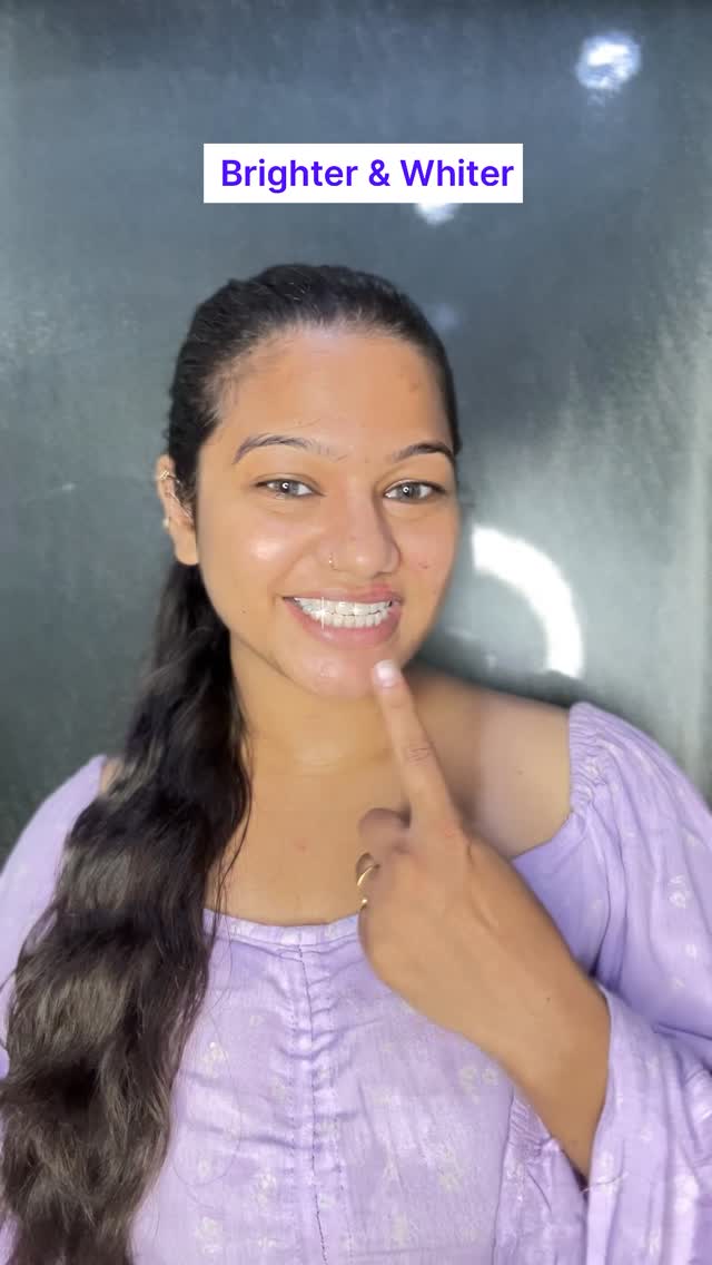 Instagram post by @glamupbysanaaa for Colgate Inn. Caption reads: This is not a drill, K-beauty now includes oral....