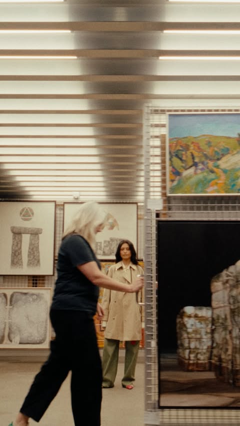 Instagram post by @yasminsuteja for Mercedes-Benz. Caption reads: [...] Week presented by @NGVMelbourne with....