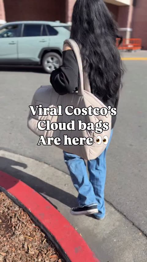 Instagram post by @costconewdeals for MYTAGALONGS. Caption reads: [...] with this viral Costco find! ☁️ The....