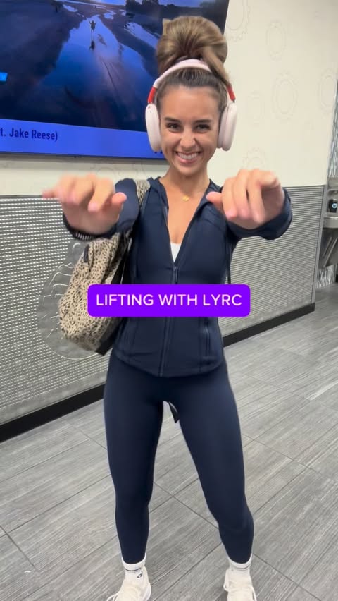 Instagram post by @lyricmedeiros for Planet Fitness. Caption reads: [...] my own pace. And FYI… check out the Planet....