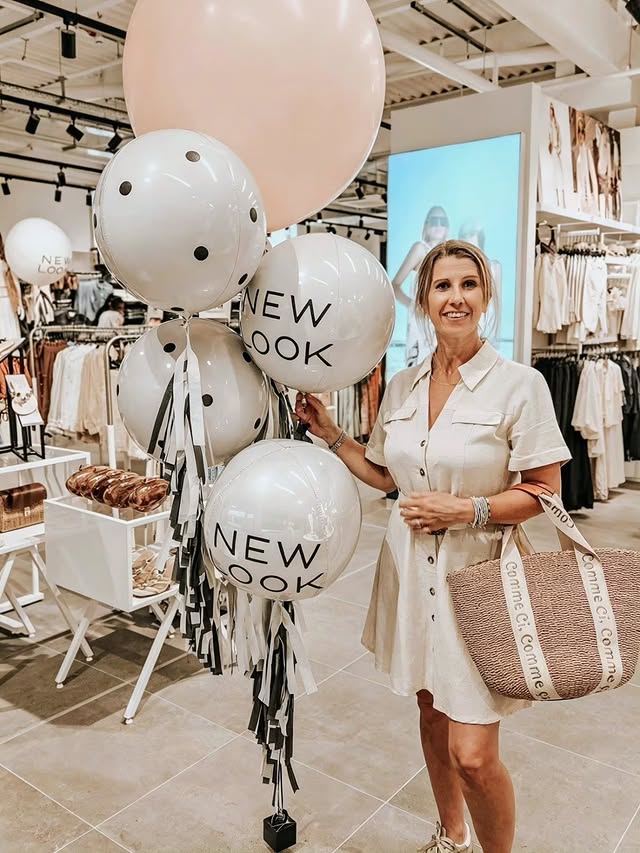 Instagram post by @sophia_and_williams_world for New Look. Caption reads: 🛍 NEW LOOK 🛍 Pr visit . Thankyou for my invite....