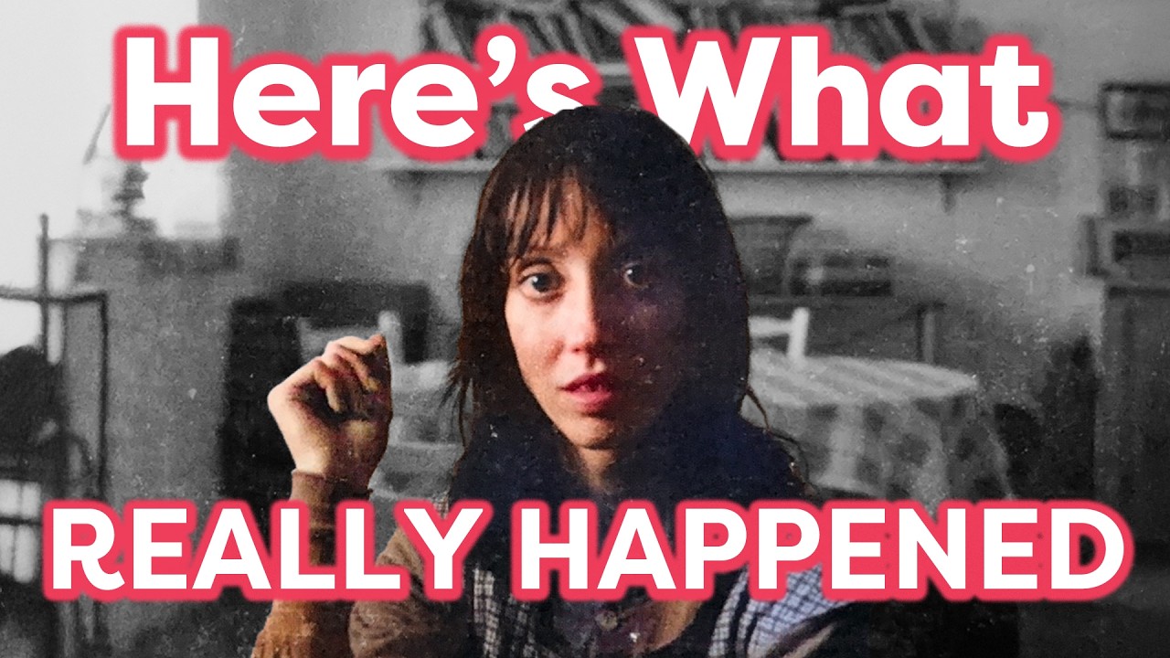 YouTube post by @TheBackFocus for FilmConvert. Caption reads: The MOST Misunderstood Story Behind The Shining.