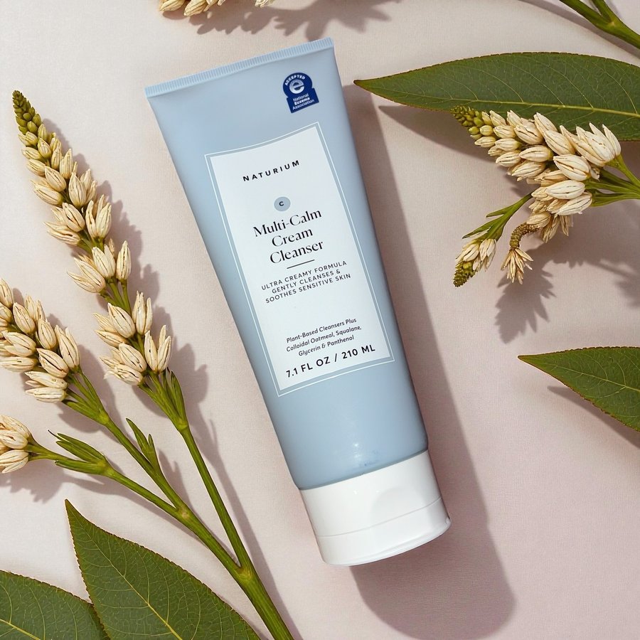 Instagram post by @anne.whitney.1229 for Naturium. Caption reads: @naturium 
⭐️NEW⭐️

💙Multi-Calm Cream....