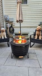 Instagram post by @autumn_thegoldie for TIKI Brand. Caption reads: We'll be waiting for you by our @tikibrandproducts....