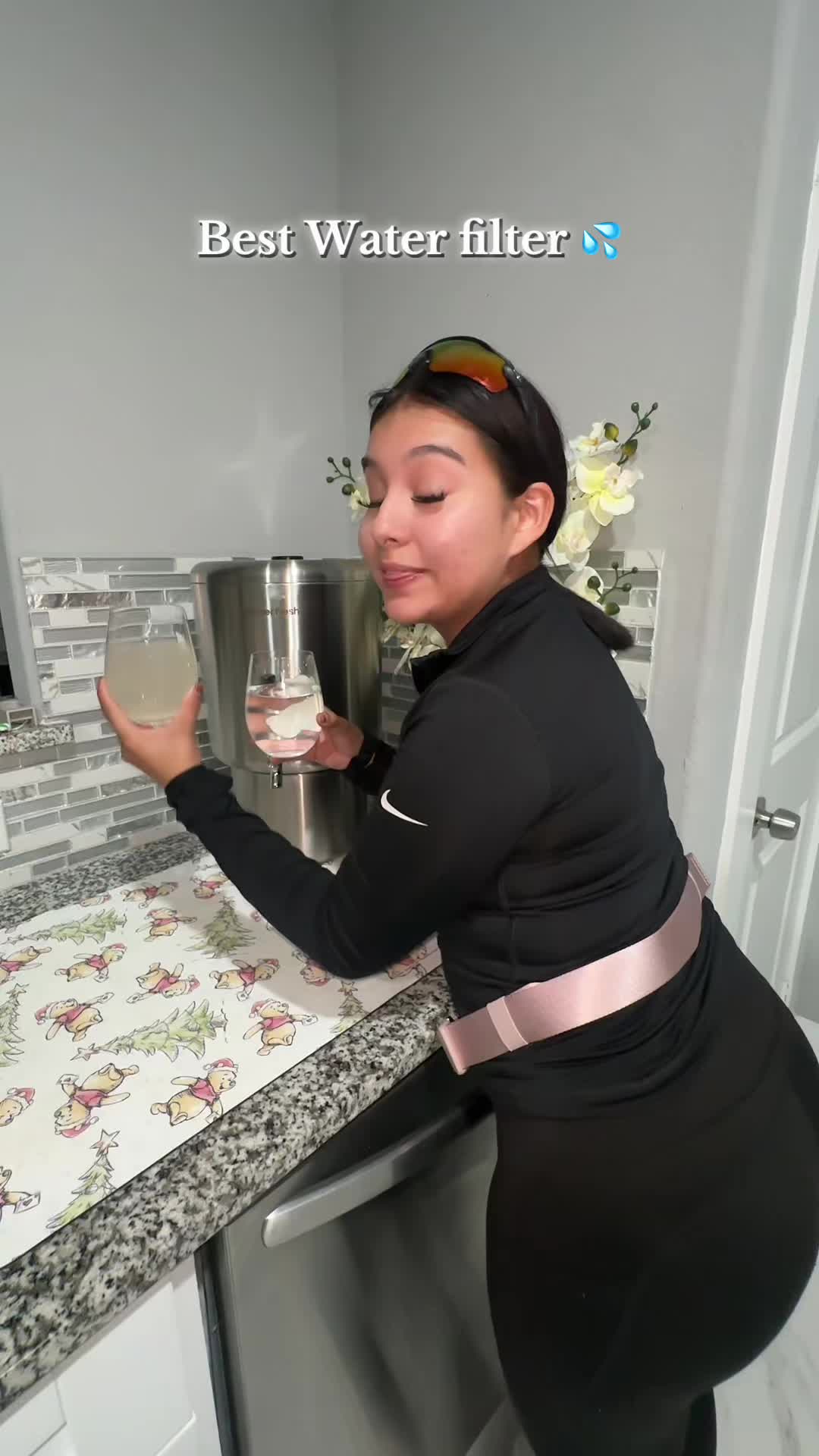 TikTok post by @gisselle_arroyo for Glacierfresh. Caption reads: That before and after was crazy #GlacierFresh....