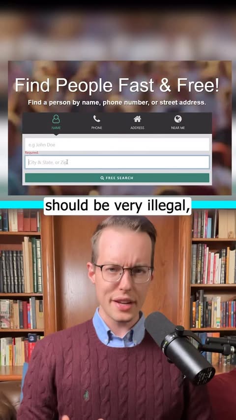 Instagram post by @dr.noc for DeleteMe. Caption reads: #ad Talking about vaccines and public health....