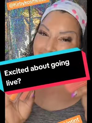TikTok post by @disabledbeautiful46 for Kirby Kosmetics. Caption reads: [...] #PaidPartnership #kirbykosmetics @Kirby....