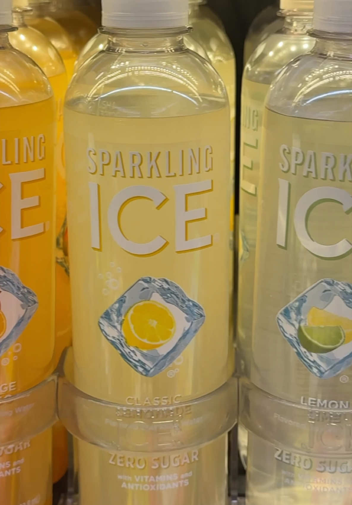 TikTok post by @sadeandthecity for Sparkling Ice. Caption reads: A walk in the city is always pretty with....