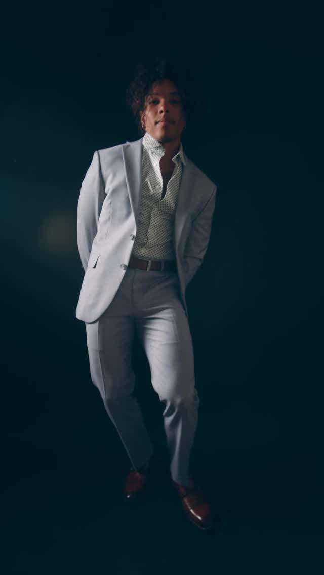 Instagram post by @dirkfensty for Men’s Wearhouse. Caption reads: I had no idea how to shop for a suit, but Men’s....