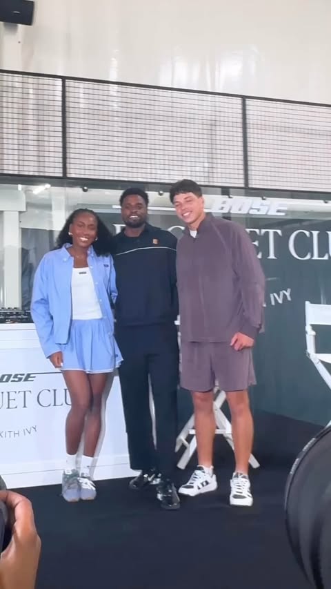 Instagram post by @joeholder for Bose. Caption reads: [...] exciting moments in tennis in NYC with @bose....