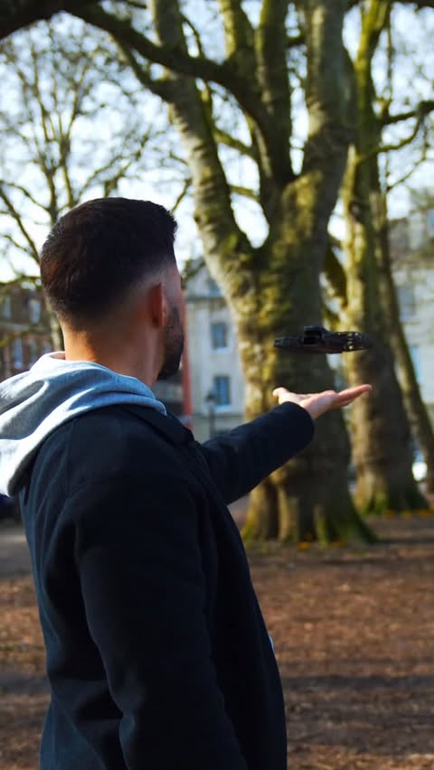 Instagram post by @shot.byjose for HOVERAir. Caption reads: [...] New You 📸 Explore the best ways with....