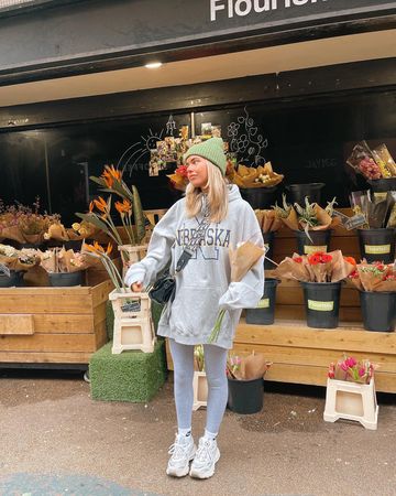 Instagram post by @molly.mcfarlane for ISAWITFIRST. Caption reads: Happy Friday☁️ @isawitfirst 

code MOLLYM for 65%....