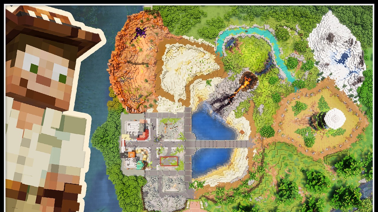 YouTube post by @GoodTimesWithScar for Xbox. Caption reads: Hermitcraft Season 10 FINALE – The Most Whimsical....