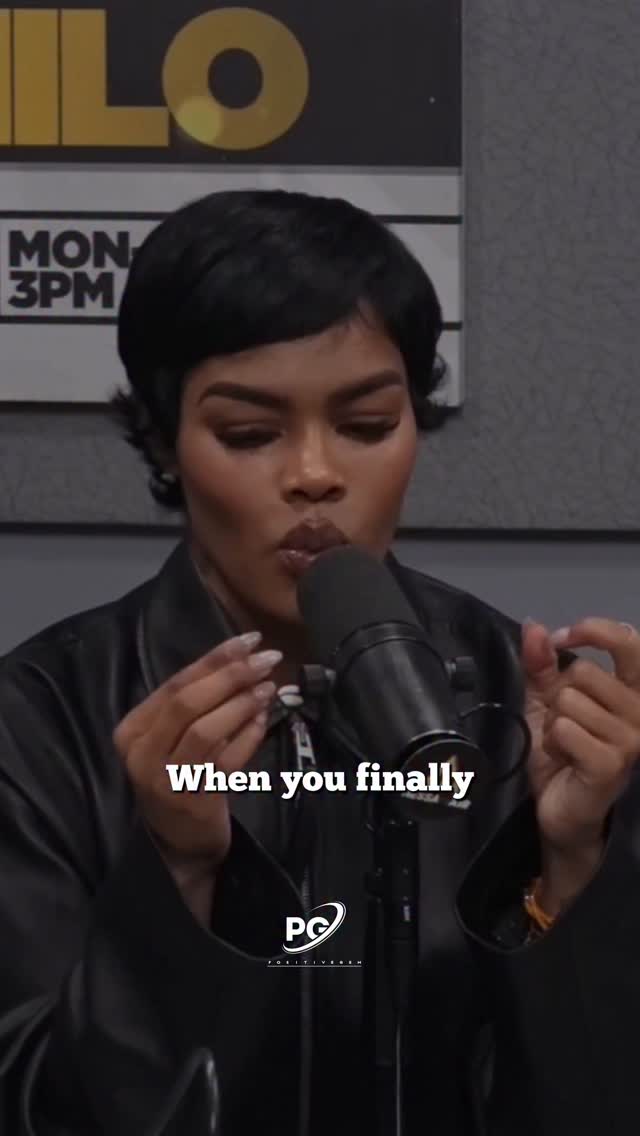 Instagram post by @posiitivegeem for HOT 97. Caption reads: @hot97 When There’s Nothing Left to Say — The....