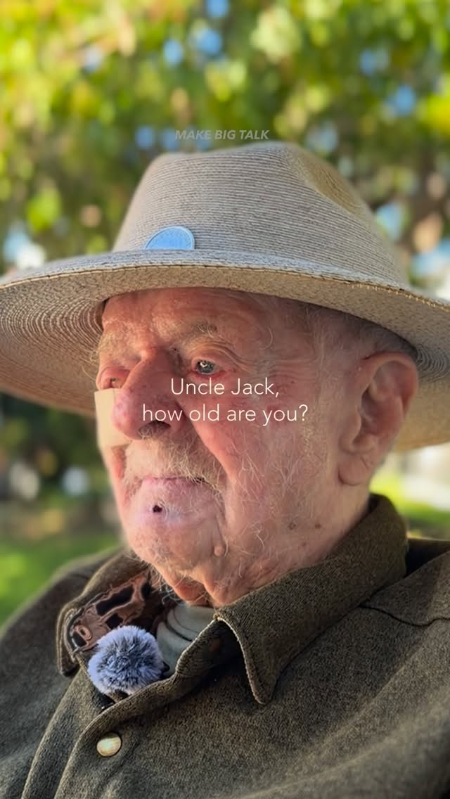 Instagram post by @askunclejack for GoFundMe. Caption reads: 102-year-old WWII veteran @askunclejack loves....