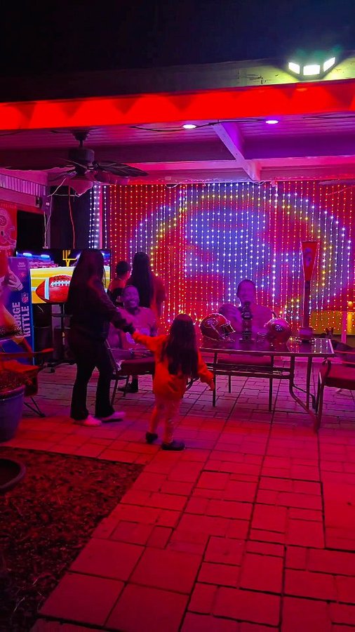 Instagram post by @jay.r400 for Govee. Caption reads: #ad Update your Game Day experience at home with....