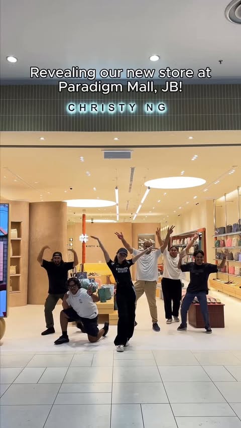 Instagram post by @christyemilylove for Christy Ng. Caption reads: A NEW STAR IS BORN! Our 15th store is opened today....