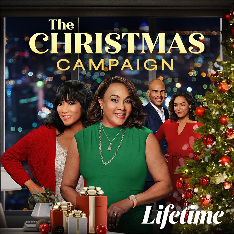 Instagram post by @jackeeharry for Lifetime TV. Caption reads: Sparks fly when an executive and a strategist are....