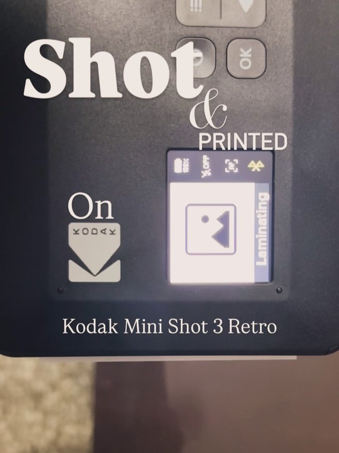 Instagram post by @decorwithshrec for Kodak Photo Printer. Caption reads: This Diwali, I decided to go old-school - yet....