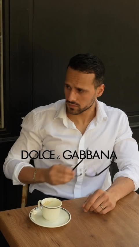 Instagram post by @zoubir.off_ for Dolce&Gabbana. Caption reads: Follow your soul, not the trend @dolcegabbana....