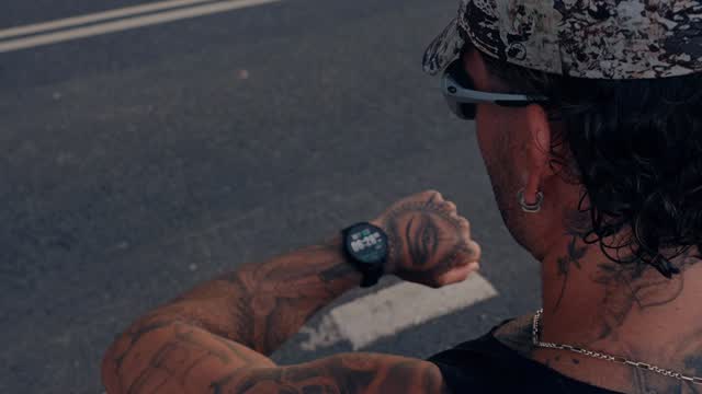 Instagram post by @tayyreid for Suunto. Caption reads: Weather changes, Goals don’t. 
@suunto Race 2....