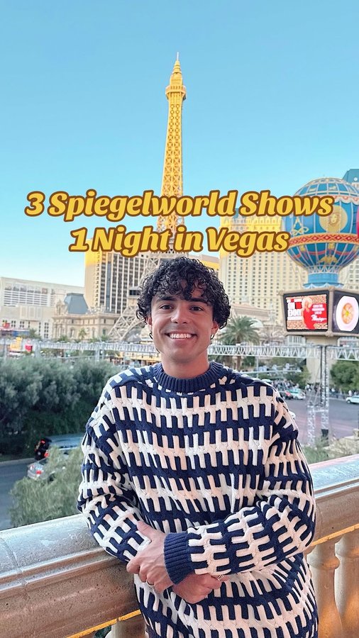 Instagram post by an influencer for Las Vegas. Caption reads: [...] see on your next trip to Las Vegas!....