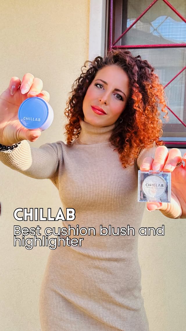 Instagram post by @martinaciresini for CHILLAB. Caption reads: [...] multicolor (golden and silver) #chillab....