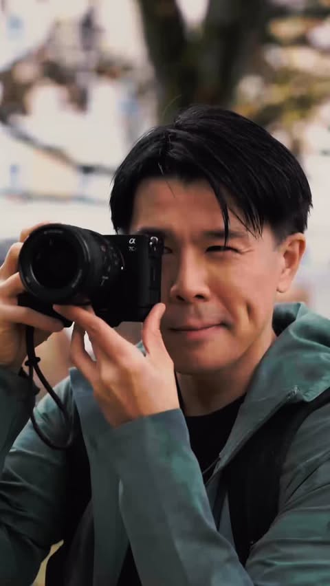 Instagram post by @little_stephy0925 for The Camera Store. Caption reads: There’s something magical about how cities pulse....