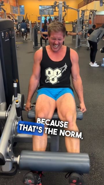 Instagram post by @scotthermanfitness for Bsn. Caption reads: Don’t fall into the pattern of “every exercise is....