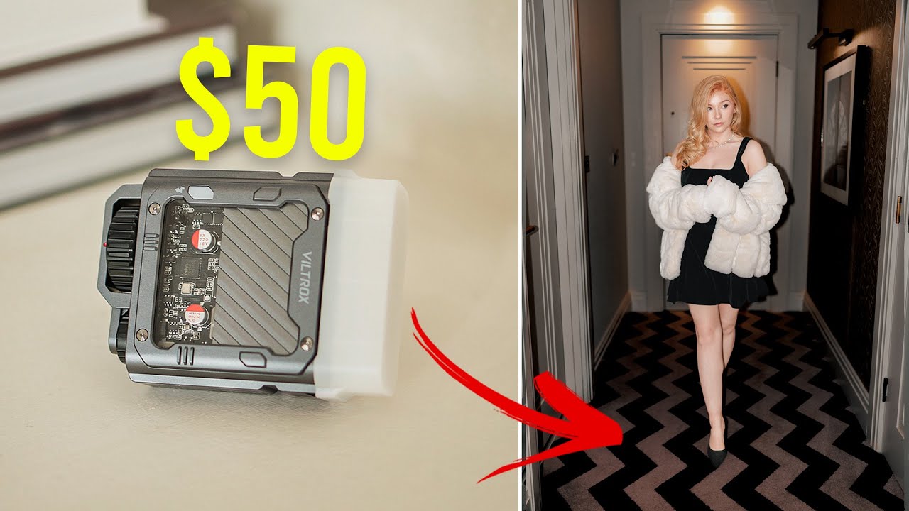 YouTube post by @JamesReader for Viltrox. Caption reads: [...] A Portrait Photographer Can Spend? - Viltrox....