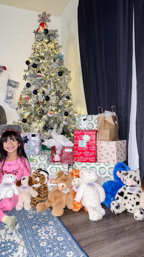 Instagram post by @princess.eva_ for Stuffedanimals. Caption reads: World’s Softest Plush offer soul-soothing softness....