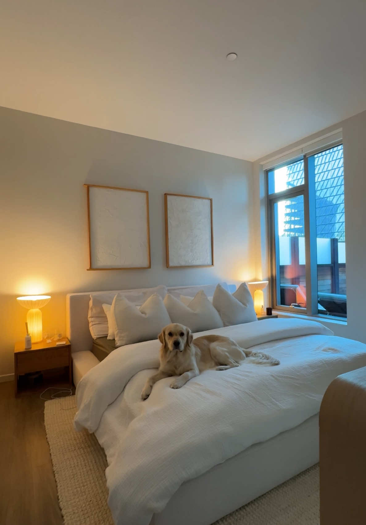 TikTok post by @kristenschick for Brooklinen. Caption reads: [...] lil spring refresh with new @Brooklinen....