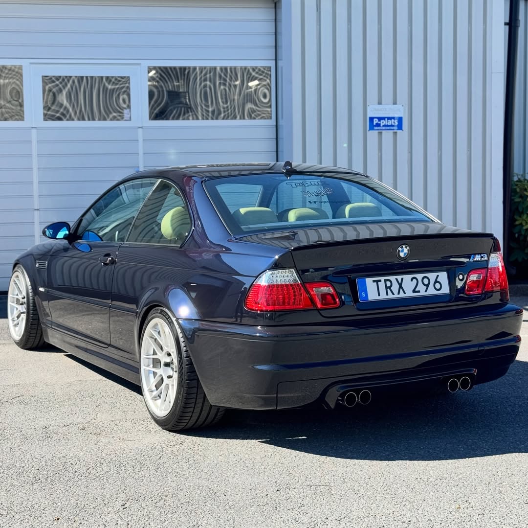 Instagram post by @nordiccarsociety for Meguiar’s. Caption reads: [...] #BMW #BMWM....