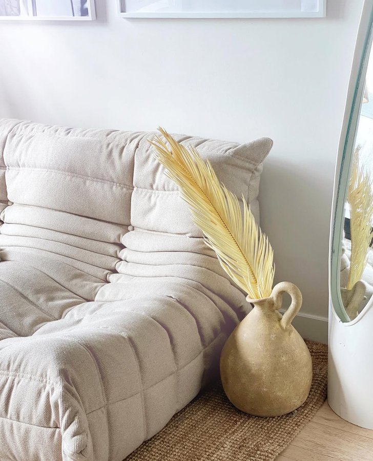 Instagram post by @by.ariane for MyDomaine. Caption reads: Say hello to my new favorite corner 🤍 I may or....