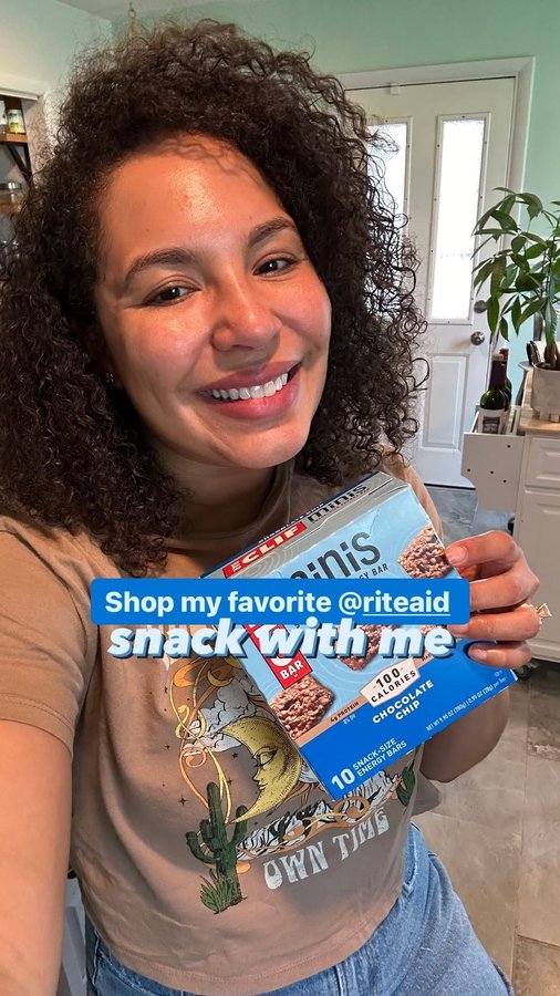 Instagram post by @your.latina.nutritionist for Rite Aid. Caption reads: #ad @riteaid is my local pharmacy and I am there....