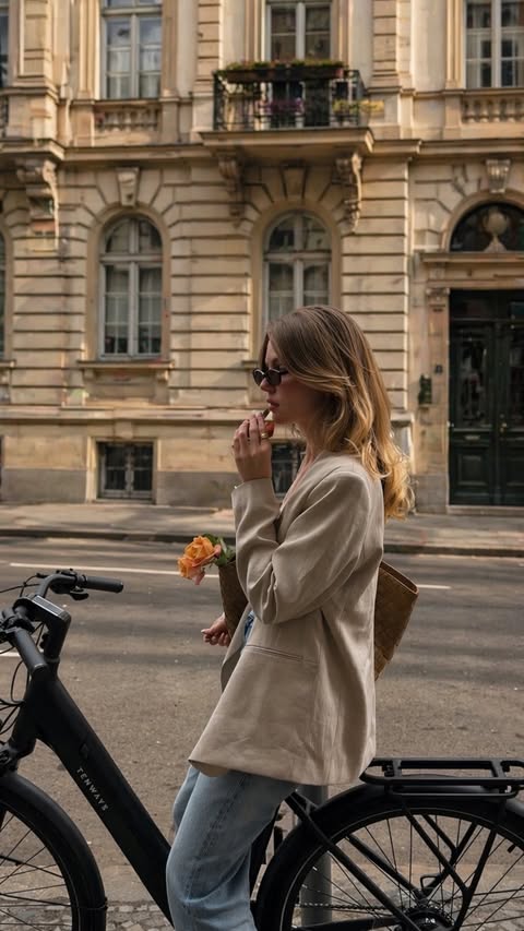 Instagram post by @theviviensterk for TENWAYS E-Bike. Caption reads: [...] 🌱 @tenways_ebike #earthday #tenwaysebike....