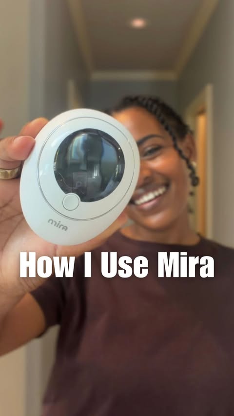 Instagram post by @karisbell_ for Mira Fertility. Caption reads: Paid partnership with Mira #mirapartner #ultra4....