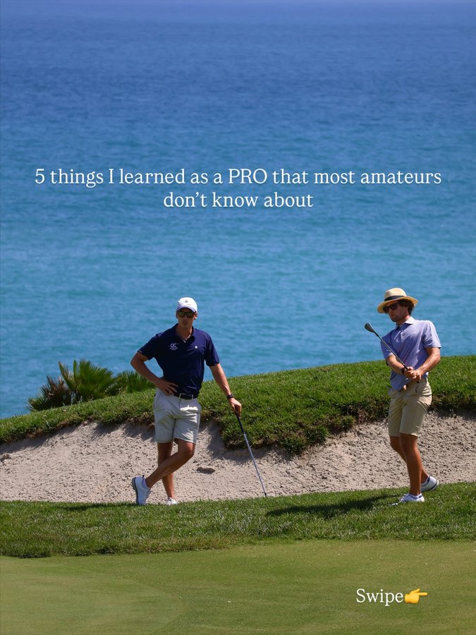 Instagram post by @ngosuna for Siroko. Caption reads: Hope this helps your game!

👕: @siroko 

#golf....