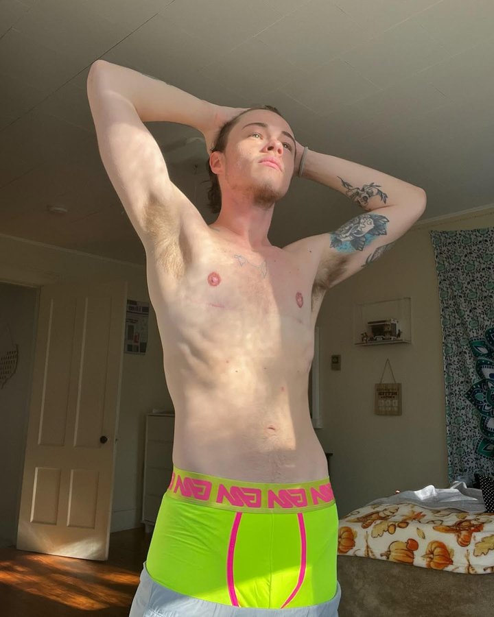 Instagram post by @brajo1411 for Underwear Expert. Caption reads: [...] coziest undies this Sunday....