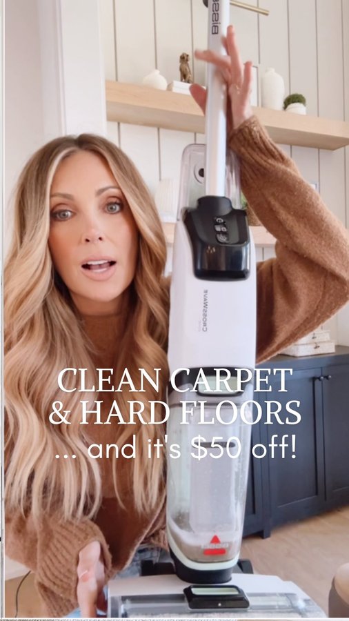 Instagram post by @jennyreimold for HSN. Caption reads: ✨IT DOES BOTH... carpets and floors. ✨Comment....