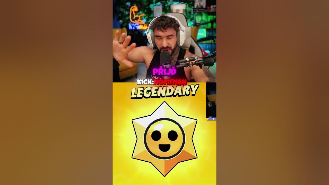 YouTube post by @MGFitmanGaming for Liinks. Caption reads: Zaklel Jsem Starrdrop😱.