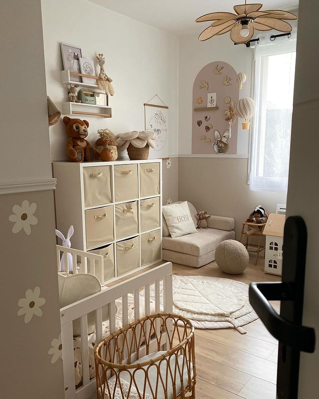 Instagram post by @ma_petitetribue for Wigiwama. Caption reads: IRYS ROOM 🌸
-

#kidsroom #advertisement 
#baby....